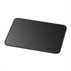 Коврик Satechi Eco Leather Mouse Pad для компьютерной мыши. Материал эко-кожа (искусственная кожа. Размер 25 x 19 см. Цвет черный.Satechi Eco Leather Mouse Pad - Black ST-ELMPK - фото 168379