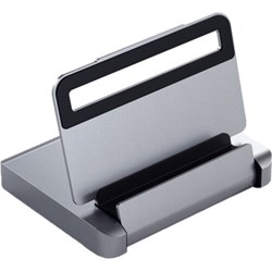 Хаб-Подставка Satechi Aluminum Stand Hub for iPad Pro - Space Gray. Материал алюминий. Цвет серый космос.Satechi Aluminum Stand Hub for iPad Pro - Space Gray ST-TCSHIPM - фото 168399