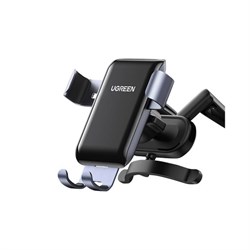 Подставка-держатель UGREEN LP274 (30401) Gravity Phone Holder for Round Air Vent для круглых вентиляционных решеток авто. Цвет: серыйUGREEN LP274 (30401) Gravity Phone Holder for Round Air Vent - Gray 30401_ - фото 168446