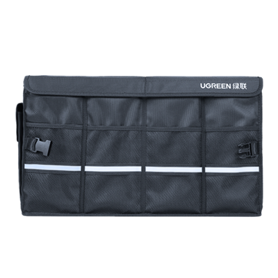 Органайзер для багажника UGREEN LP256 (80710) Car Trunk Organizer 55L Oxford+Aluminium Alloy. Цвет: черныйUGREEN LP256 (80710) Car Trunk Organizer 55L Oxford+Aluminium Alloy - Black 114805 - фото 90575