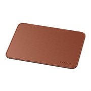 Коврик Satechi Eco Leather Mouse Pad для компьютерной мыши. Материал эко-кожа (искусственная кожа. Размер 25 x 19 см. Цвет коричневый.Satechi Eco Leather Mouse Pad - Brown ST-ELMPN