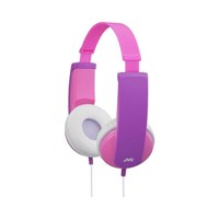 Наушники JVC проводные детские, модель HA-KD5-P-EF, серия KIDS. Цвет: розовый/фиолетовый 4975769394829