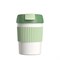 Термостакан-непроливайка KissKissFish Rainbow Vacuum Coffee Tumbler Mini  (зеленый, белый)KissKissFish Rainbow Vacuum Coffee Tumbler Mini (Green) 114679 - фото 90350